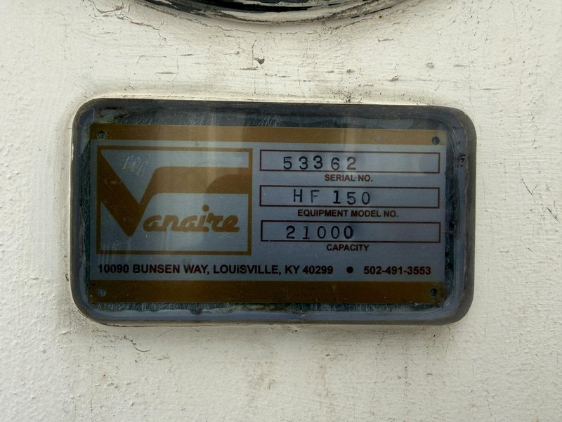 21,000 CFM CAPACITY VANAIRE MODEL #HF150 FUME COLLECTOR &amp; WET AIR SCRUBBER: YOBRO #25319