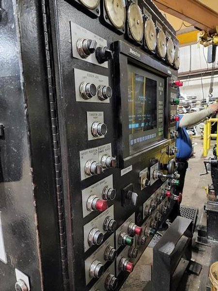 8&quot; x 8&quot; Torrington 2 High Rolling Mill Hydraulic Screw Down with Edging, Stock #14168