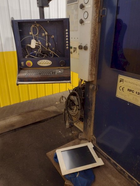 2011 HGG MODEL #RPC-1200 AUTOMATIC BEAM PLASMA CUTTING MACHINE: STOCK #19084