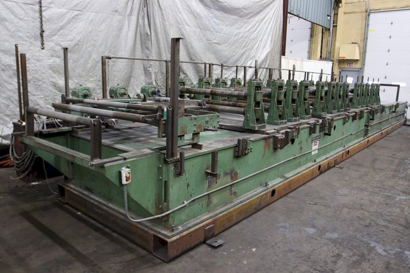 13 STANDS X 3&quot; X 44&quot; BRADBURY ROLLFORMER: STOCK #69558