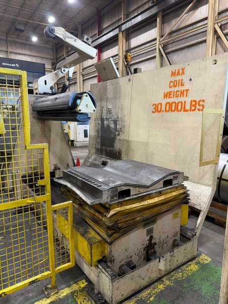 1200 Ton, VERSON #SE-1200-120-84T, SSDC PRESS w/MINSTER/COE FEED LINE