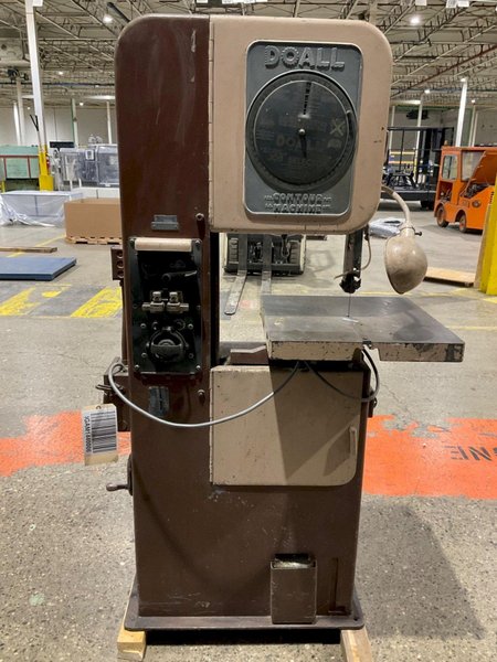 DOALL CONTOUR VERTICAL BANDSAW W/ JOB SELECTOR USED