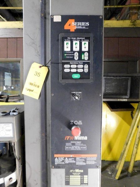 ITW MIMA 4 SERIES SHRINK WRAPPER. STOCK # 0881325