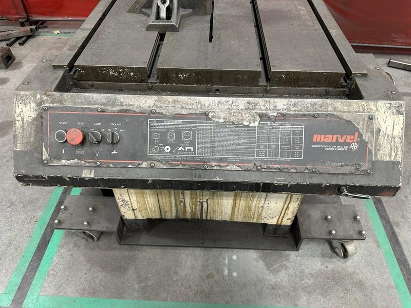 18″ X 22″ Marvel Series 8 Mark II Vertical Tilt-Frame Band Saw