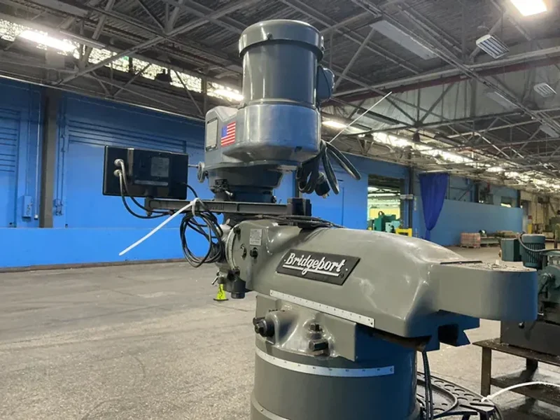 Bridgeport 9”x48” Table Vertical Mill