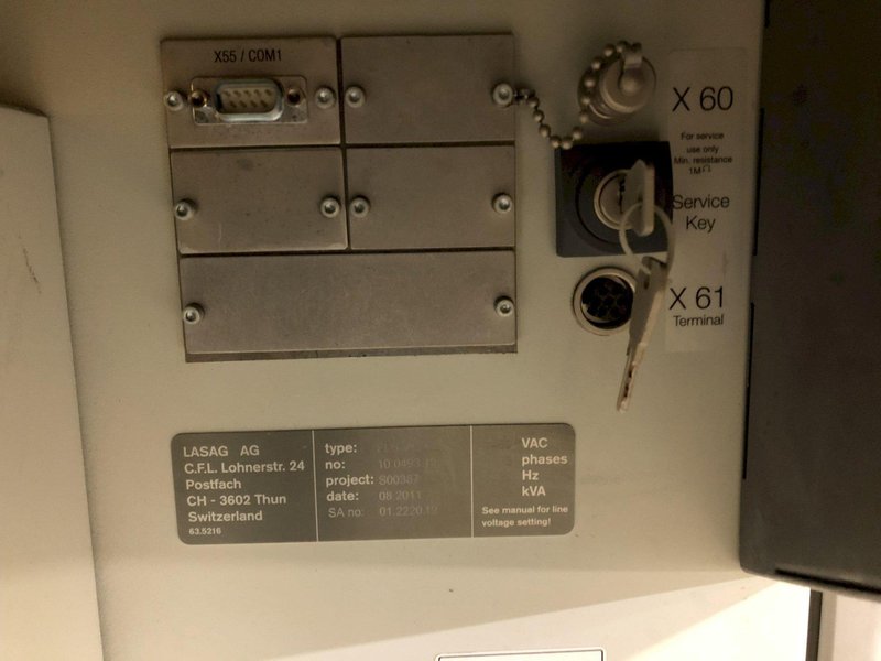 500 WATT ROFIN-LASAG MODEL #FLS-542CL SOLID STATE LASER POWER SOURCE: STOCK #18558