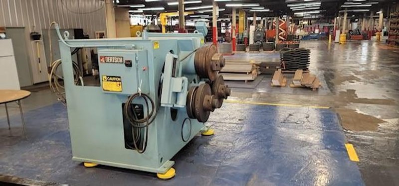 5″ x 5″ x 3/4″ Bertsch AR-45 Angle Roll, 1999