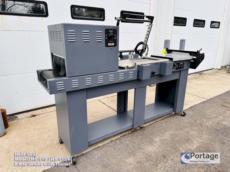 HEAT SEAL Model: HS-115 &amp; HS-115T  ||  Combination L-Bar Sealer &amp; Heat Tunnel