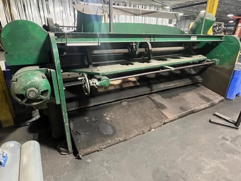 12' X 1/4" CINCINNATI SHEAR STOCK# 3893