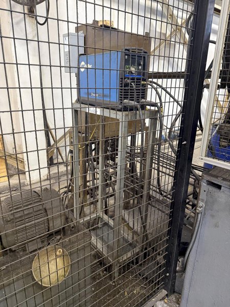 16" GUILD MODEL #ZIPMASTER COIL END WELDER WITH MILLER WELDER: YOBRO #24316