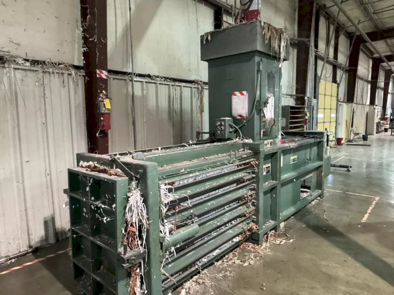 30" X 42" X 50" BALEMASTER HORIZONTAL BALER: YOBRO #25089