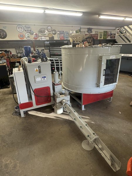 2015 CONSTRUZIONI NAZZARENO MODEL #201M WOOD &amp; SAW DUST BRIQETTER LOG EXTRUDING PRESS: YOBRO #24462