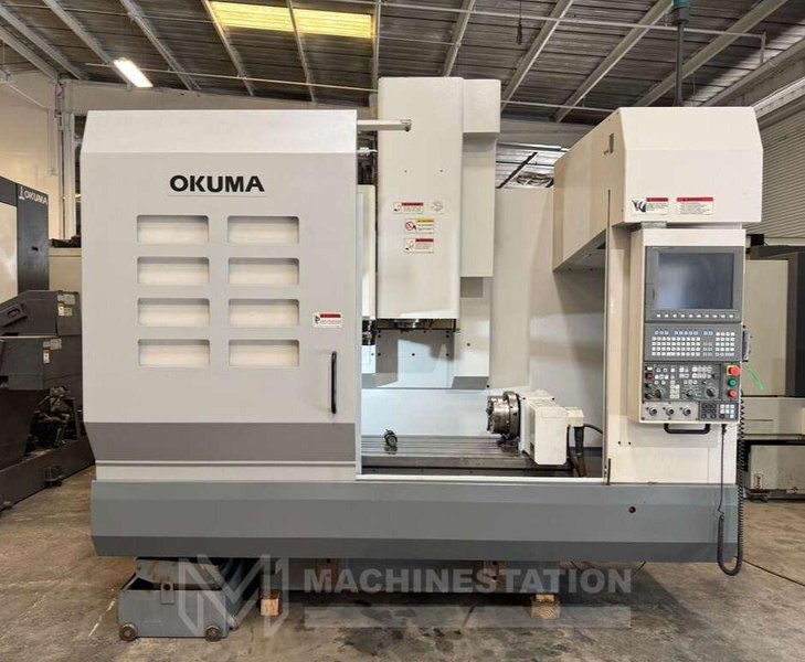 Okuma MC-V4020 CNC Vertical Machining Center – 4th Axis Mill