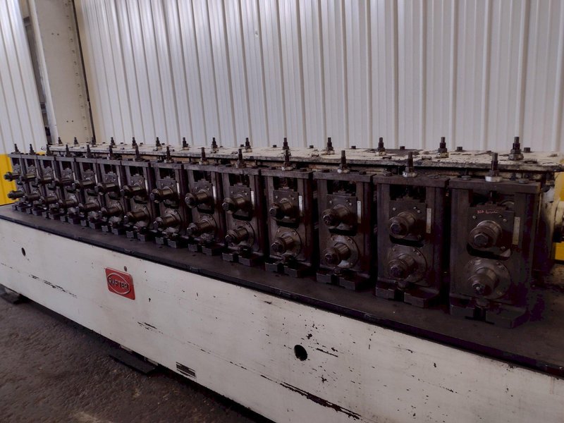 14 STAND X 3&quot; X 14&quot; ROLL SPACE RAFTER ROLLFORMER. STOCK # 0734422