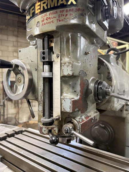 SUPERMAX YCM-265 VERTICAL MILL W/ TOOLING. STOCK #1008125