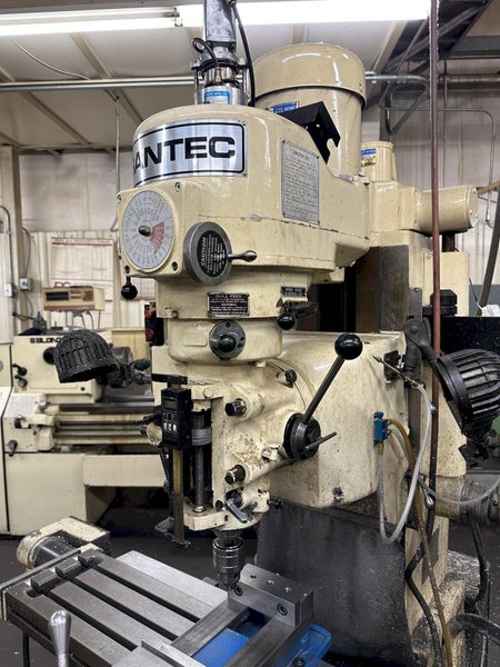 3 HP SANTEC RB-10 PROTO TRAK MX2 CNC VERTICAL MILL. STOCK # 0641623