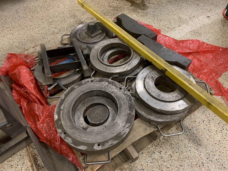 150 Ton DAKE Model 906650 Air Operated Press, S/N 201062 , New 2007.