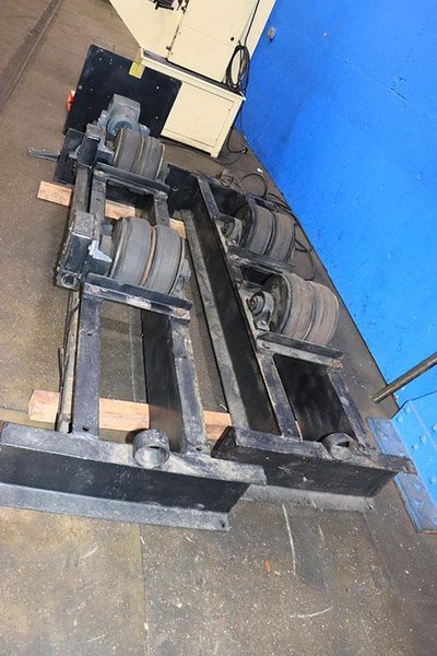 14,000 Lb. Cap. ARONSON Tank Turning Roll and Idler 
Model WRD/WRI 14