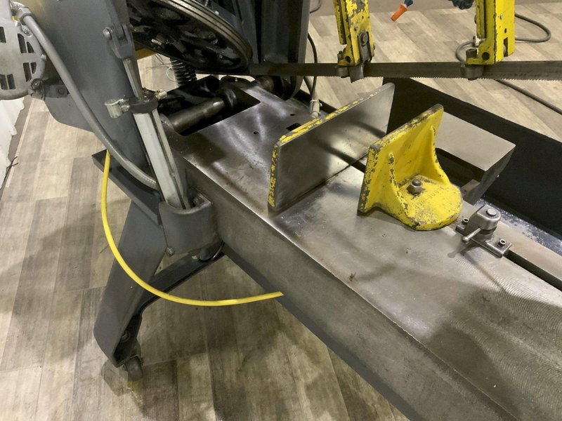 10" X 18" DAKE MODEL #JH10 HORIZONTAL BAND SAW: STOCK #80761