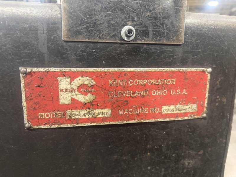 10” X .135” KENT MODEL #10-135 PMA SHEAR END WELDER WITH  LINCOLN POWER SOURCE: YOBRO #24855