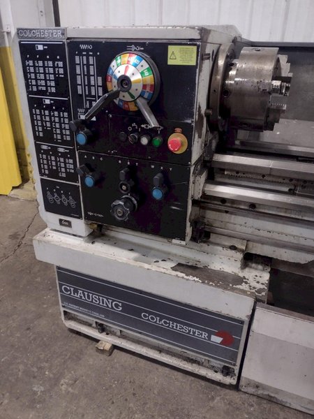 15&quot; X 50&quot; CLAUSING COLCHESTER #600-15&quot; ENGINE LATHE. STOCK #0130625