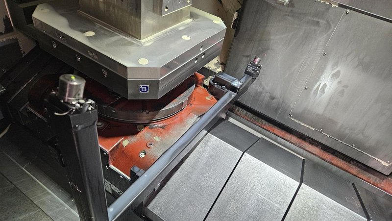 Enshu GE480H HMC, 2019 – TSC, Renishaw Probe, Full 4th Axis