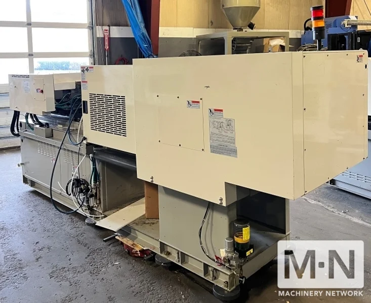 110 TON 3.4 OZ TOYO MODEL Si-110II ELECTRIC INJECTION MOLDING MACHINE MFG 2003