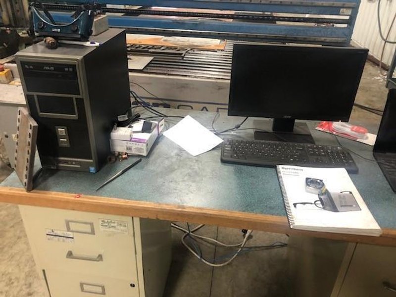 6&#039; X 12&#039;  SHOP SABRE PLASMA TABLE MASTER SERIES STOCK# 2481