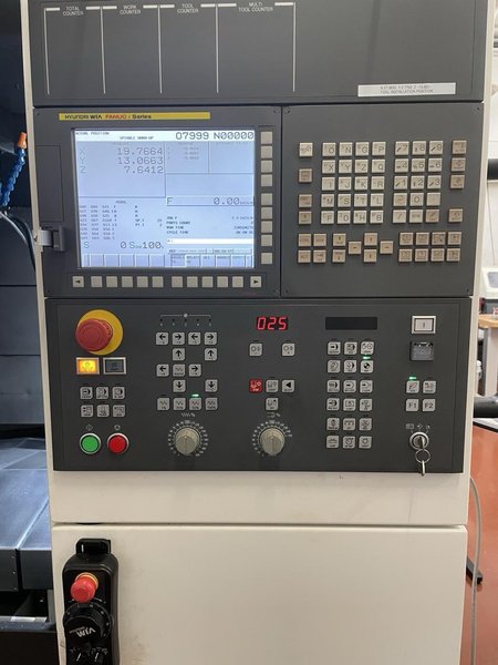 Hyundai WIA F400 VMC, 2017 – TSC, High Pressure Coolant, Rigid Tapping