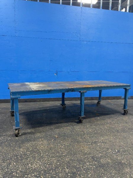 50” X 128” WELDING TABLE