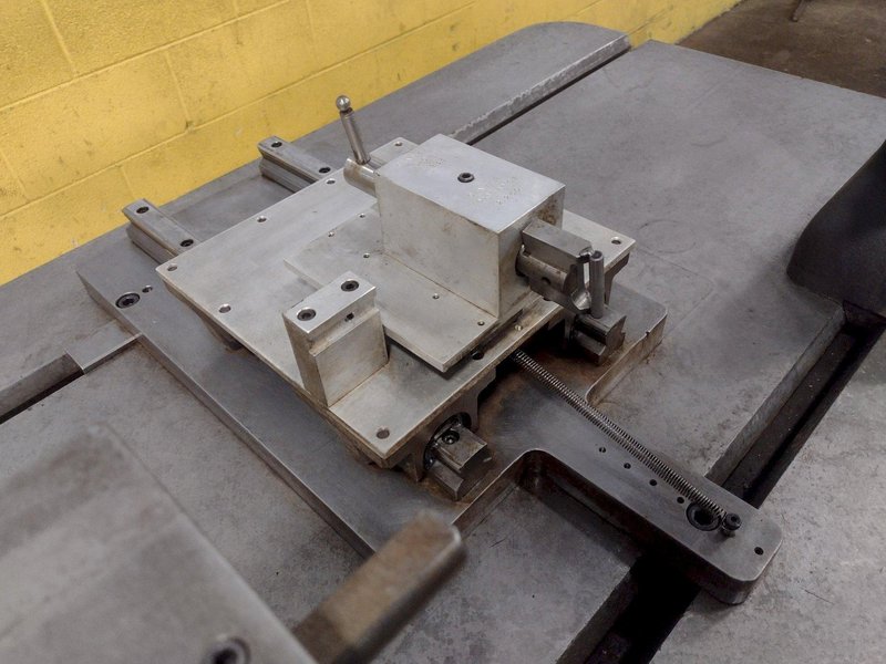 T-SLOTTED INSPECTION TABLE WITH CENTERS: STOCK #17362