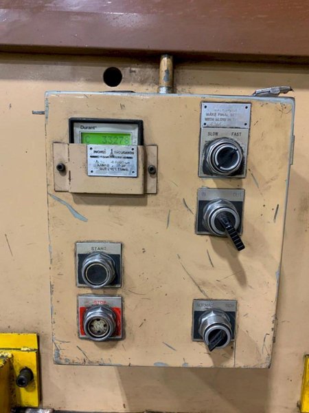 10' X 1/4" STANDARD INDUSTRIAL MODEL #AS250-10 HYDRAULIC POWER SHEAR: STOCK #23296