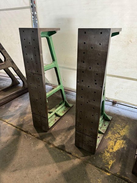 12&quot; WIDE X 60&quot; TALL X 36&quot; DEEP ANGLE PLATE SET. STOCK # 0364824