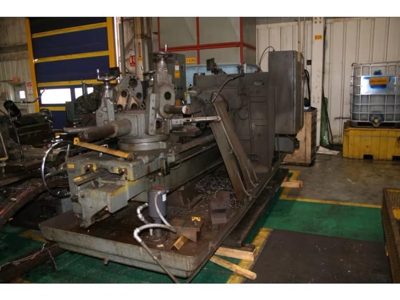 3A WARNER &amp; SWASEY MODEL #3A-3500 SQUARE HAED SADDLE TYPE TURRET LATHE: YOBRO #25770