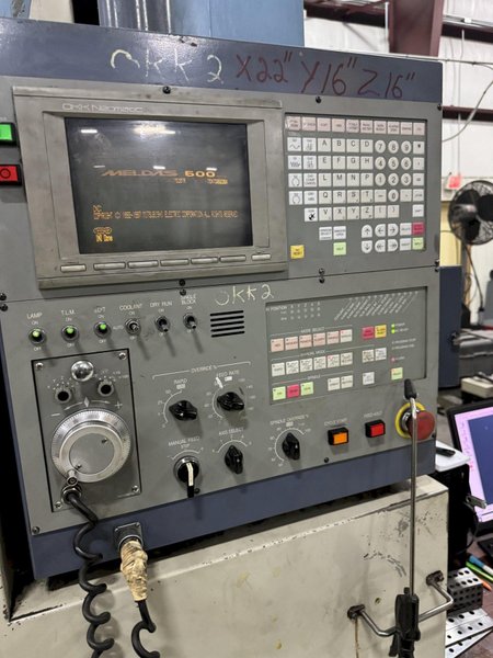OKK MODEL #PCV-40 CNC VERTICAL MACHINING CENTER: STOCK #22415