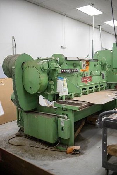 3/16 x 6&#039; LODGE &amp; SHIPLEY MECHANICAL SHEAR