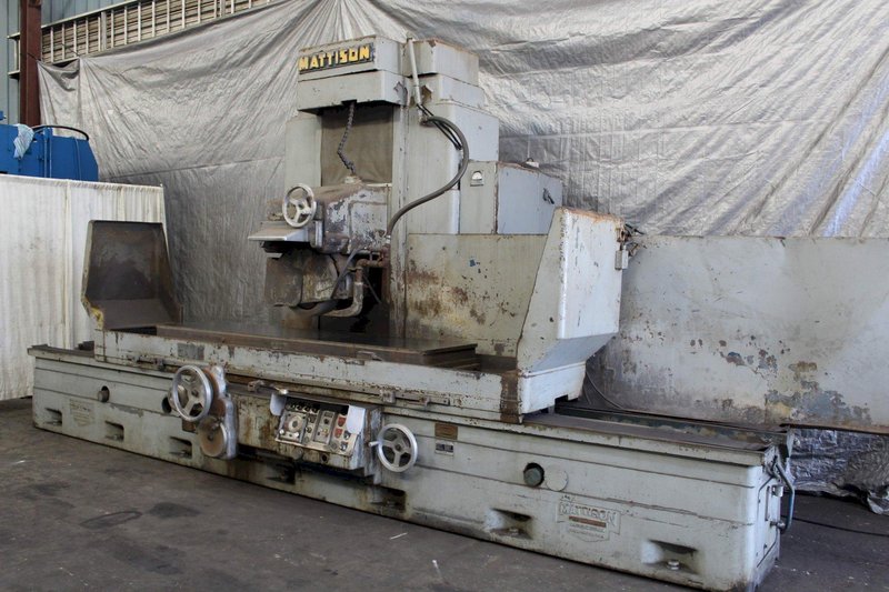 24' X 96' X 30' MATTISON HORIZONTAL SURFACE GRINDER:  LOT #58851