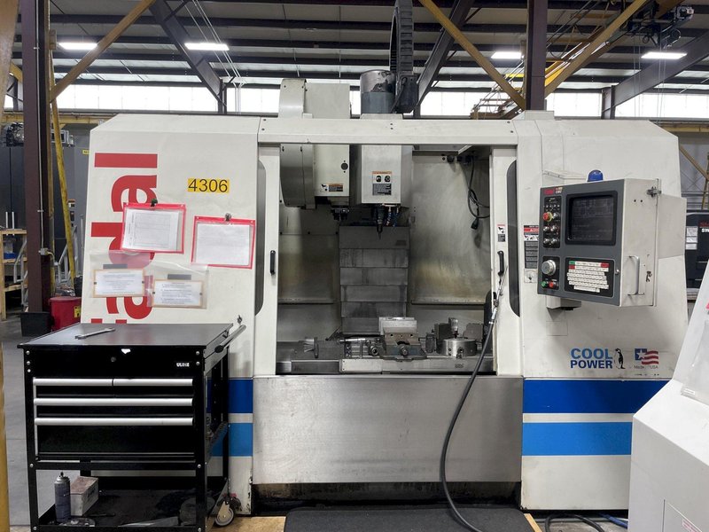 FADAL VMC 4525 CNC Vertical Machining Center with 5th Axis Rotary table