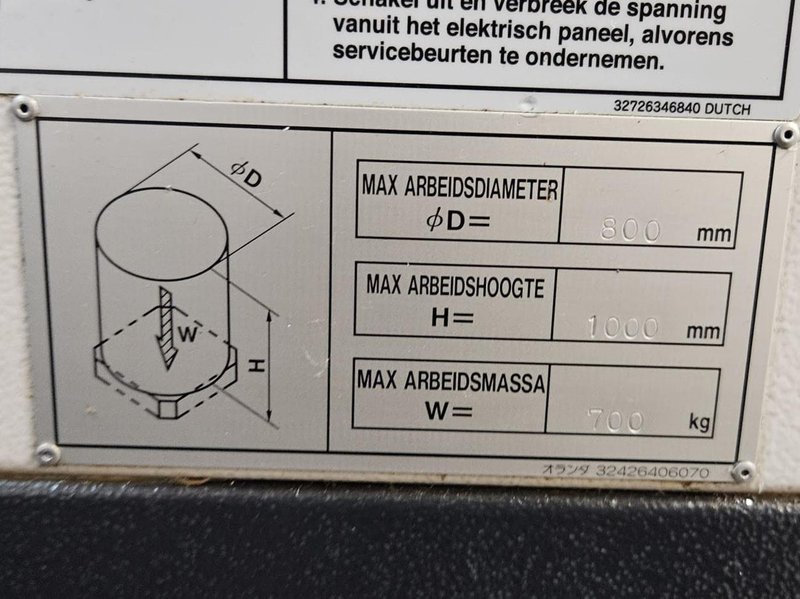 Mazak - 12 pallets - 500 x 500 mm CNC