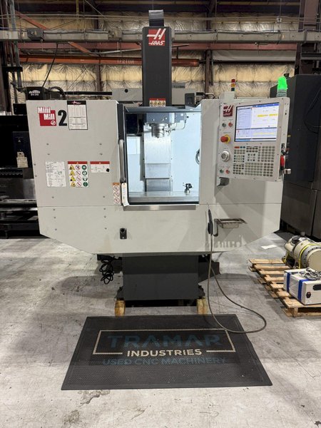 2021 Used Haas Mini Mill 2 CNC Vertical Machining Center For Sale