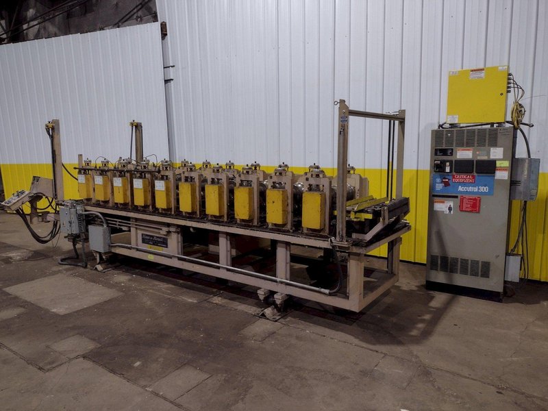 10 STAND X 2.5&quot; X 21&quot; KANE &amp; ROACH MODEL #2ST-CRFM ADJUSTABLE WIDTH &quot;C &amp; Z PROFILE&quot; ROLLFORMER: STOCK #11366