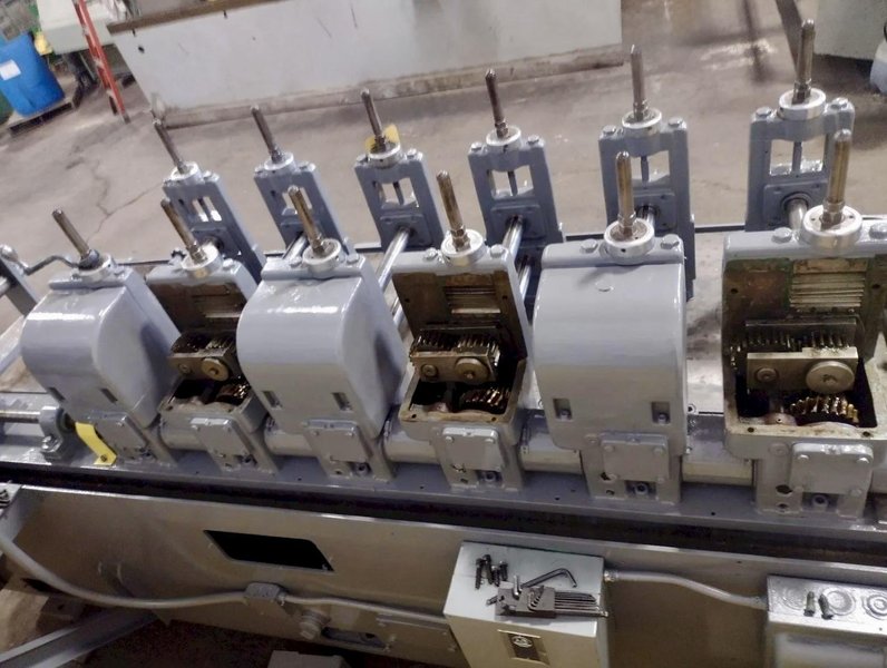 6 STAND X 1.5' YODER M1-1/2 ROLL FORMER WITH 12" ROLL SPACE: STOCK # 0756826