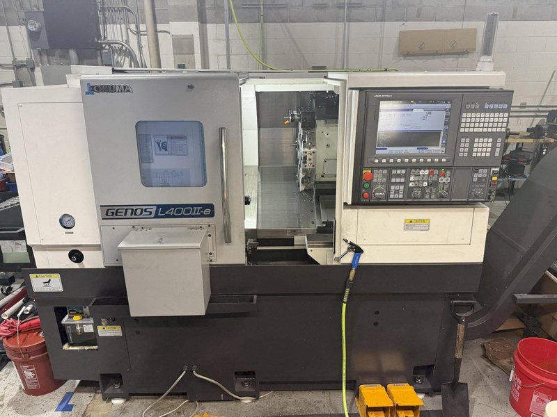 2022 Used Okuma Genos L400II-e CNC Lathe For Sale