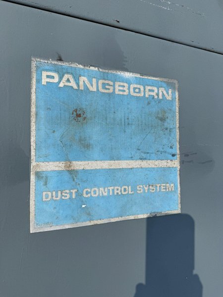 72&quot; PANGBORN MODEL #6LK 2-WHEEL ROTOBLAST SHOT BLAST MACHINE: STOCK #22783