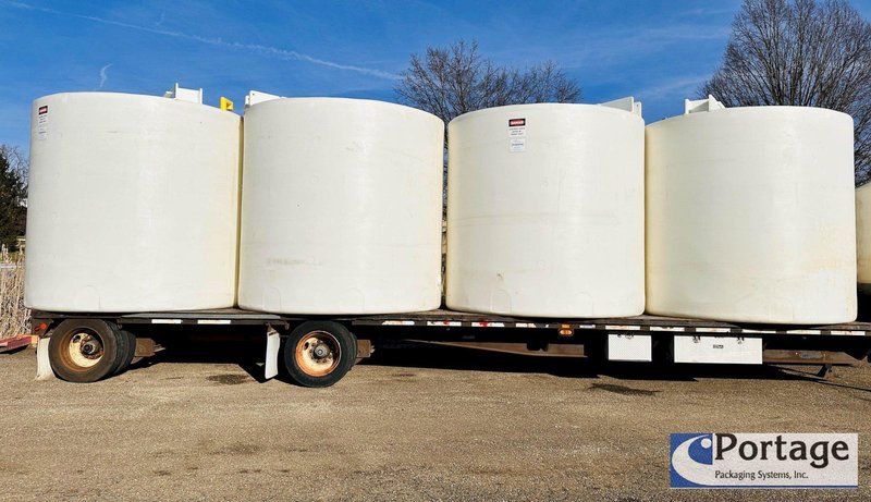 5000 Gallon PROTECTOPLAS  |  Plastic Holding Tanks  |  Four Available