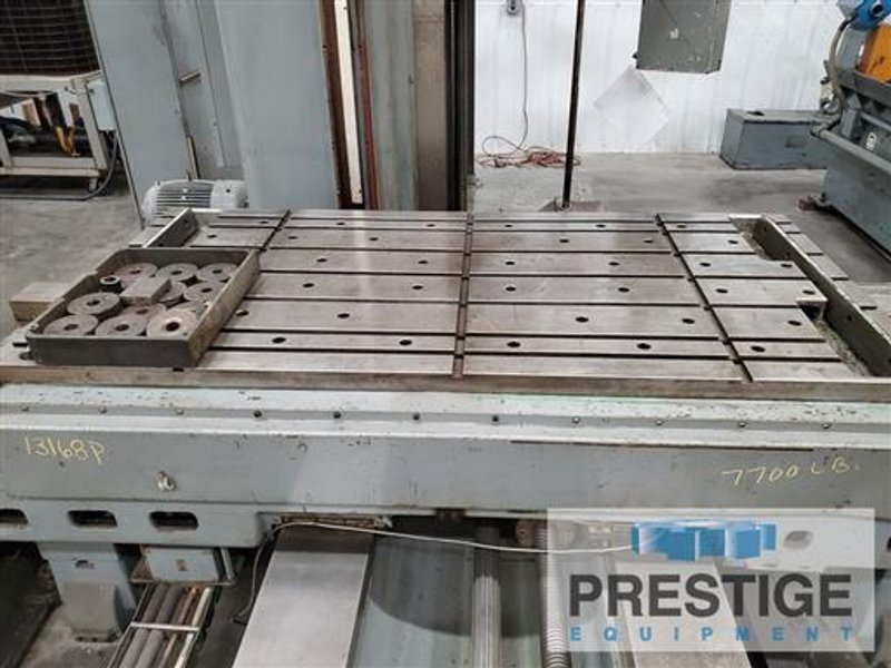 4&quot; Giddings &amp; Lewis Fraser 70A-DP4-T Table Type Horizontal Boring Mill