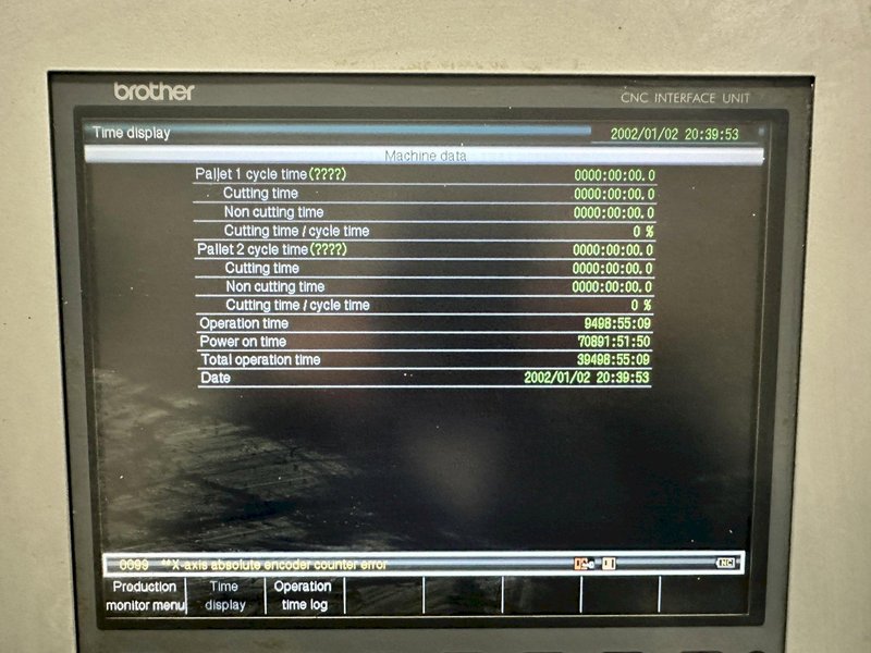 Brother TC-32BN QT Used CNC Vertical Machining Center For Sale - 2013