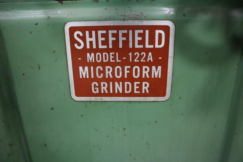 Sheffield 122A Micro-Form Grinder - Not Operational- Auction Item
