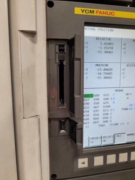 YCM NDV102A CNC VMC; 15K RPM, Trls: 40x 23.6x 23.6, Big Plus CAT 40, Die Mold, Fanuc MXP200FB, 30HP, New 2011 (Low Hours)