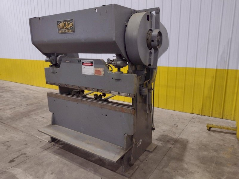 30 TON X 6' X 14 GAUGE CHICAGO DREIS &amp; KRUMP MODEL #56-A MECHANICAL PRESS BRAKE: STOCK #22761